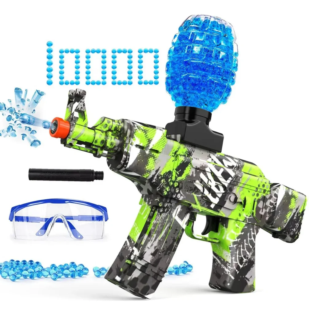 d nq np 2x 635125 mlb82874750376 032025 f arma de bolinha de gel ak47 gun de brinquedo automatico